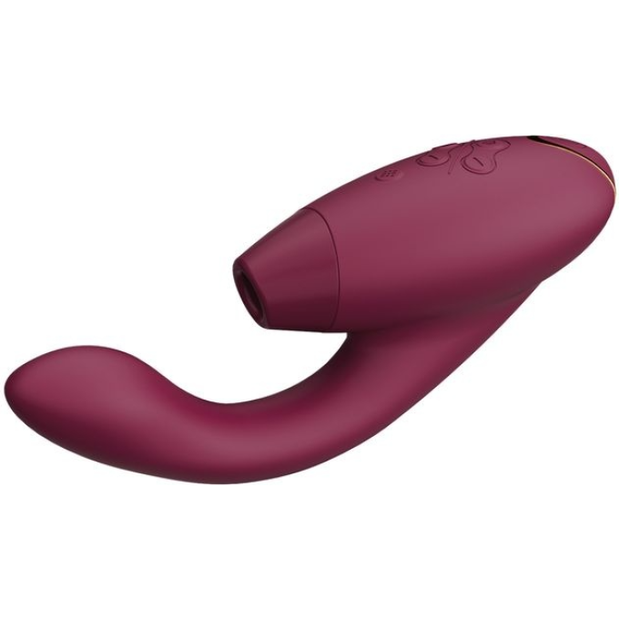 Бесконтактный клиторальный стимулятор WOMANIZER DUO 2 бордовый WZ142SG7